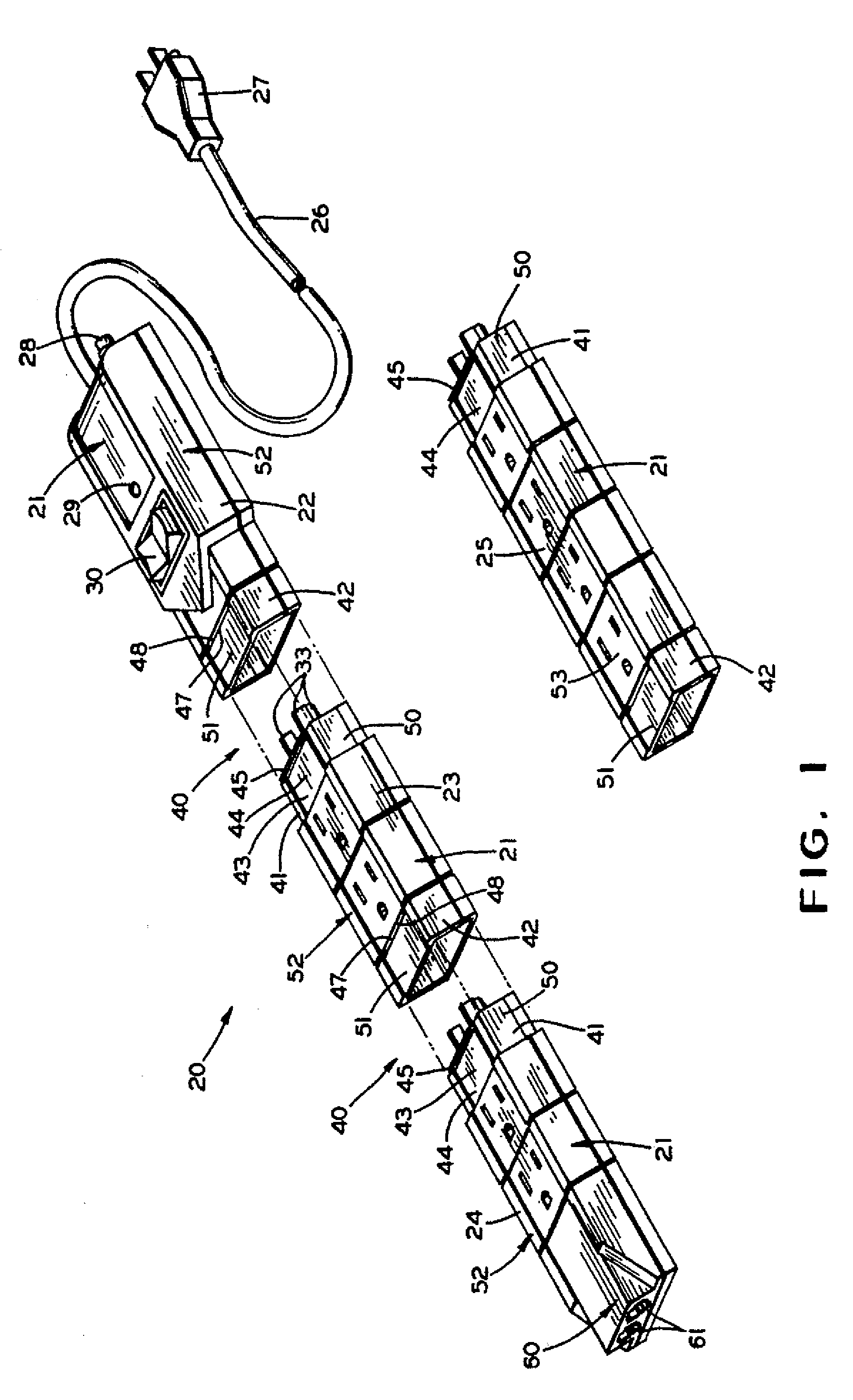 Modular Outlet Strip