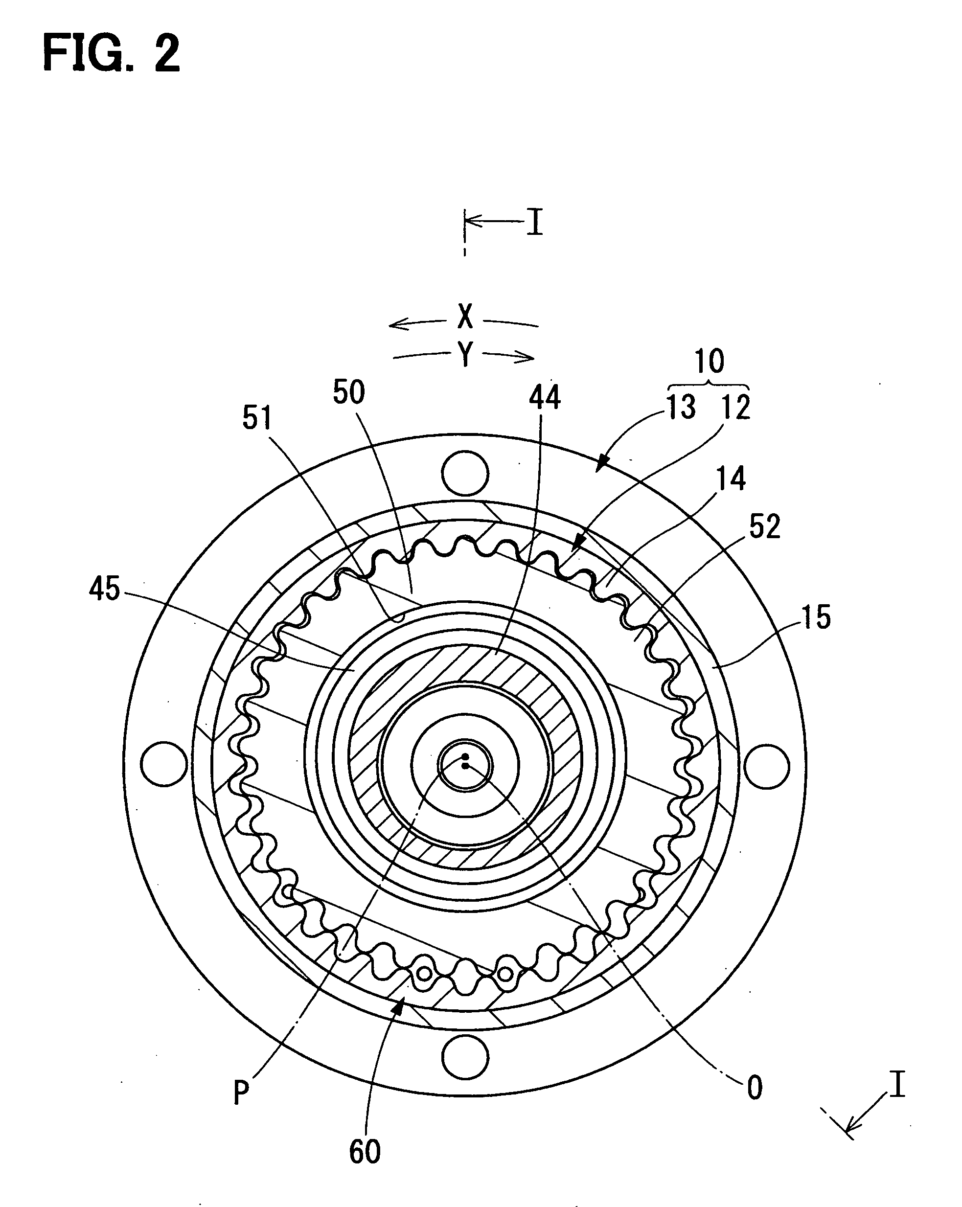 Valve timing adjusting apparatus