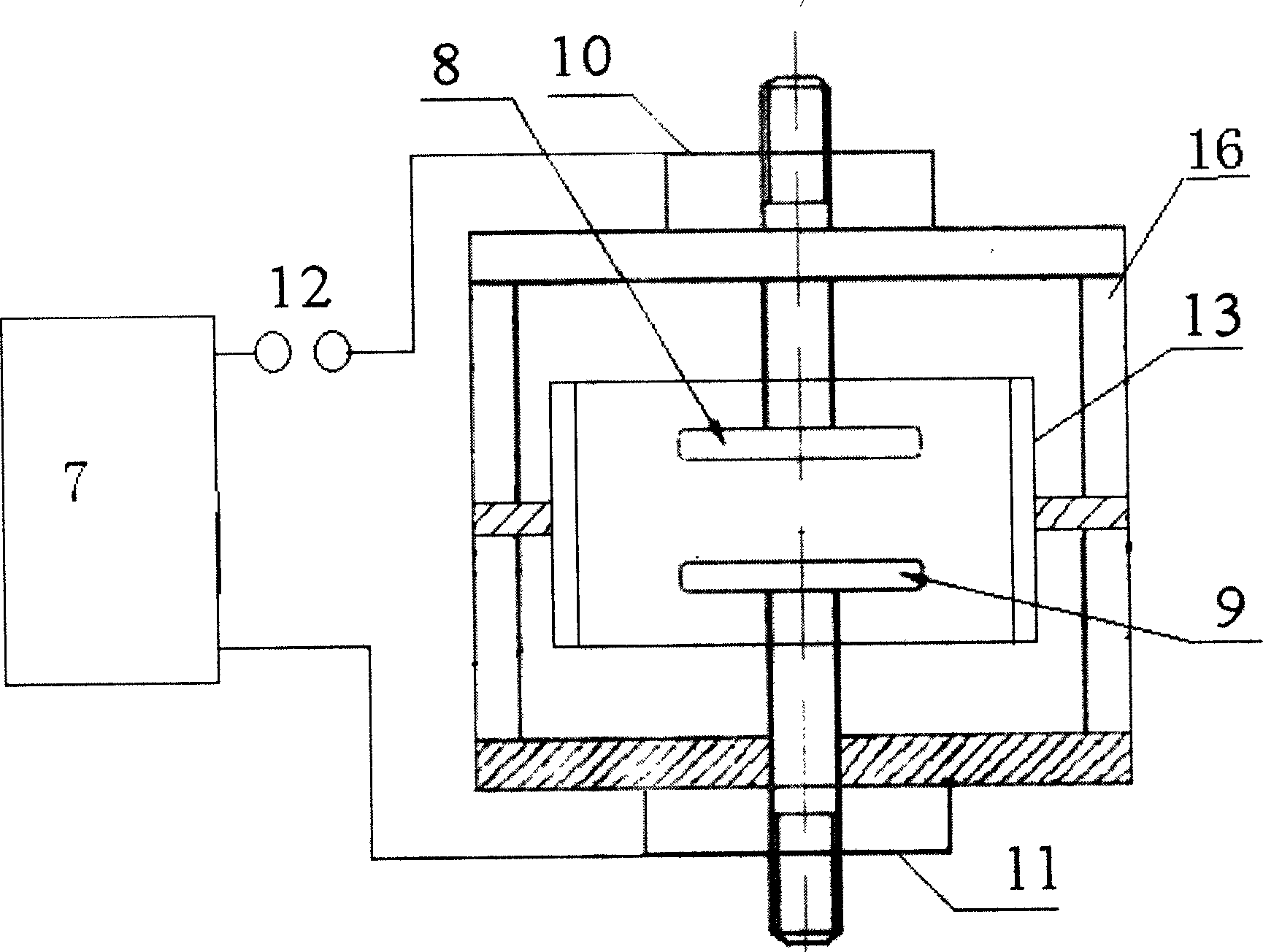 10/350 shock current system for air or vacuum crowbar switch