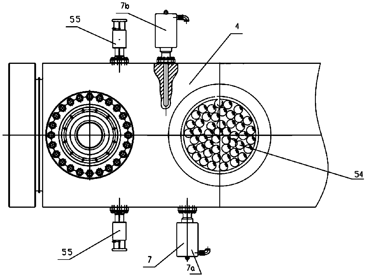 Unloading device