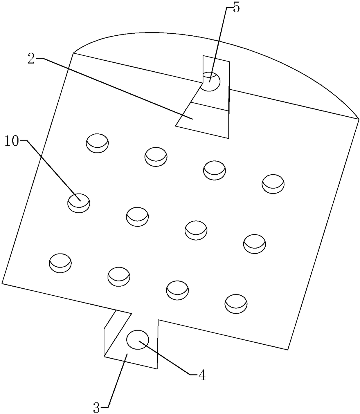 Pavement deceleration strip and construction method thereof