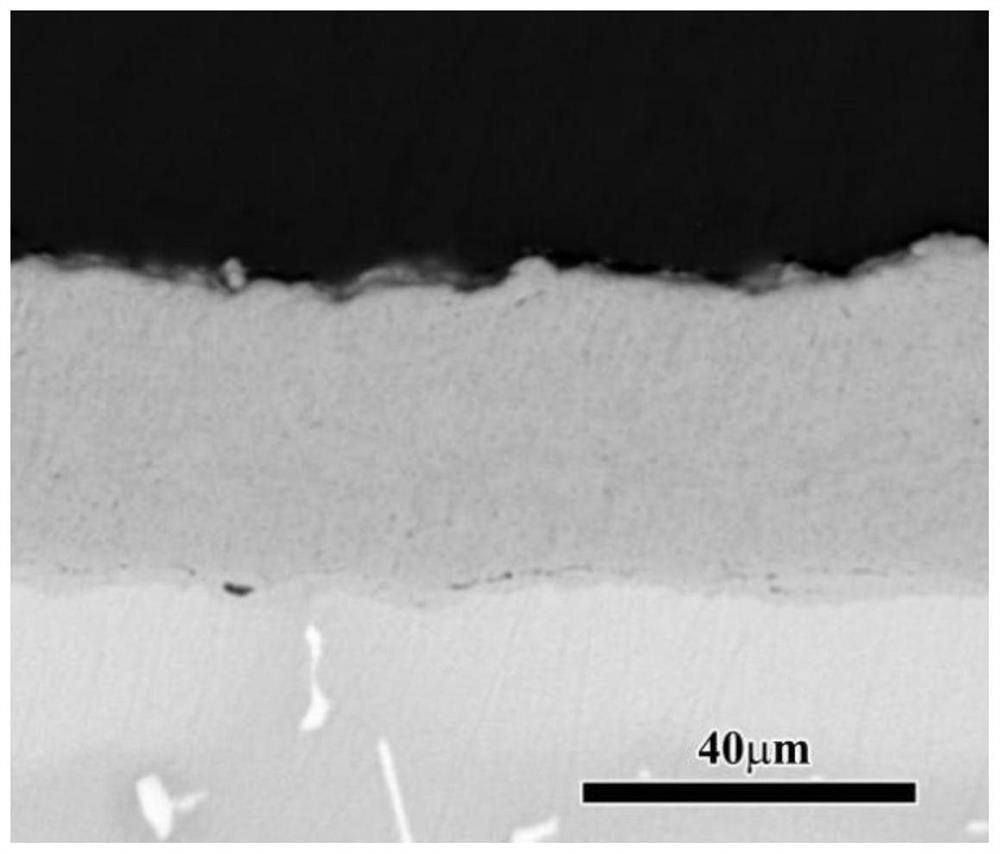 A kind of Pt-modified gradient Al coating and preparation method thereof