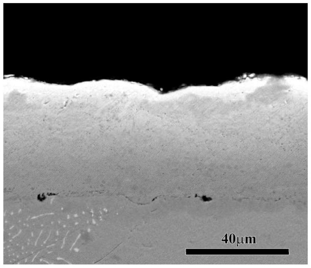 A kind of Pt-modified gradient Al coating and preparation method thereof