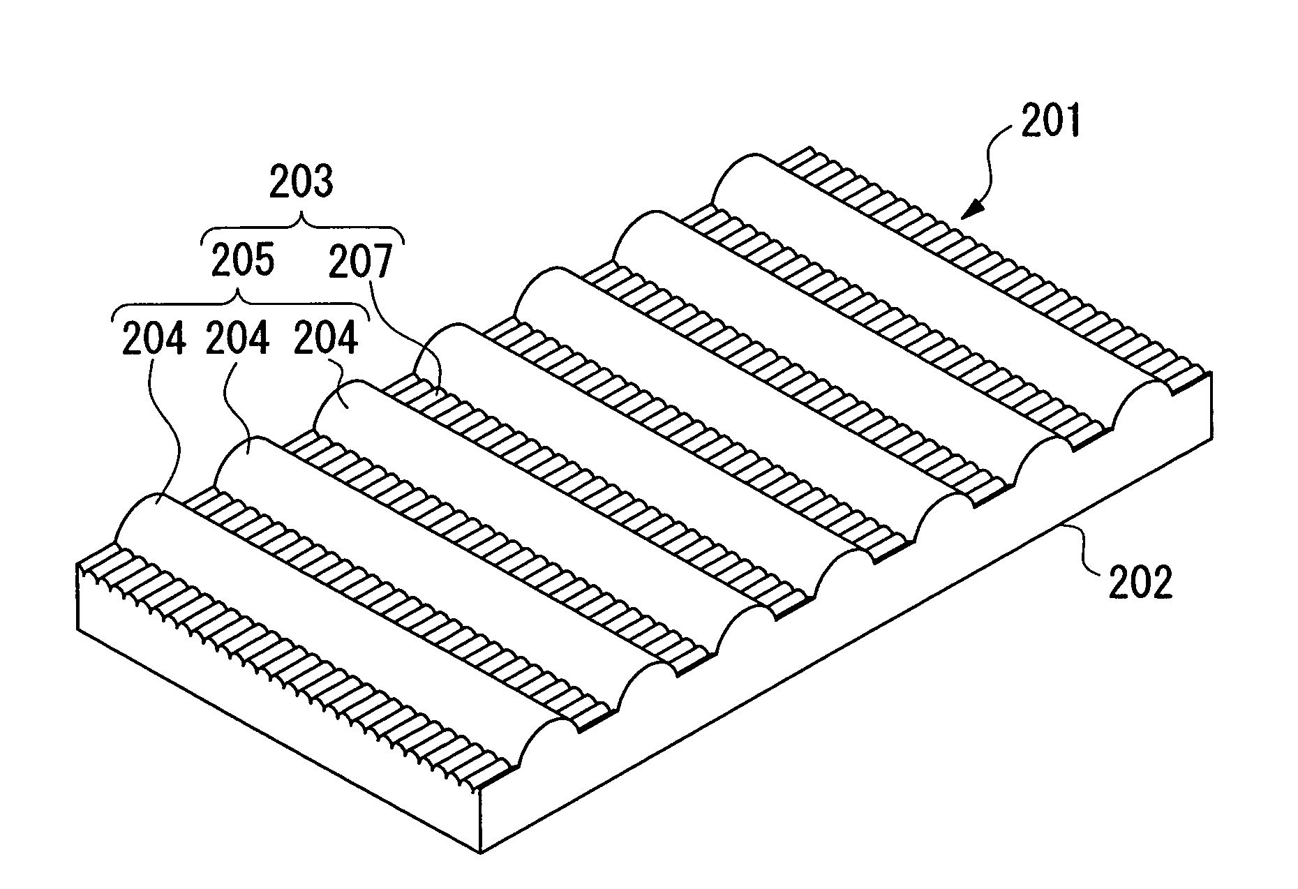 Lens array sheet and transmission screen and rear projection type display