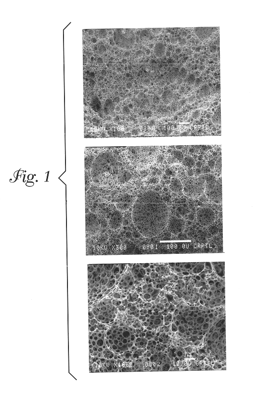 Foams made by photopolymerization of emulsions