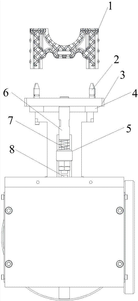 Permanent-magnet embedded part gripper device