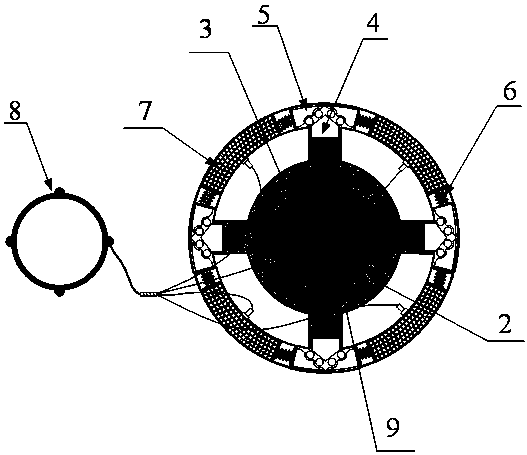 Shaft rotating speed precision measuring system in full rotating speed and measuring method