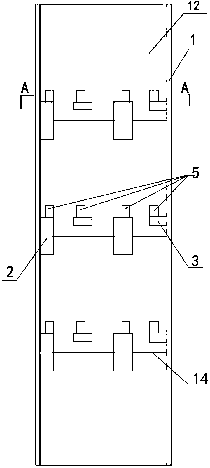 Piezoelectric-material-based construction method for monitoring concrete filled steel tubular member quality through impedance method