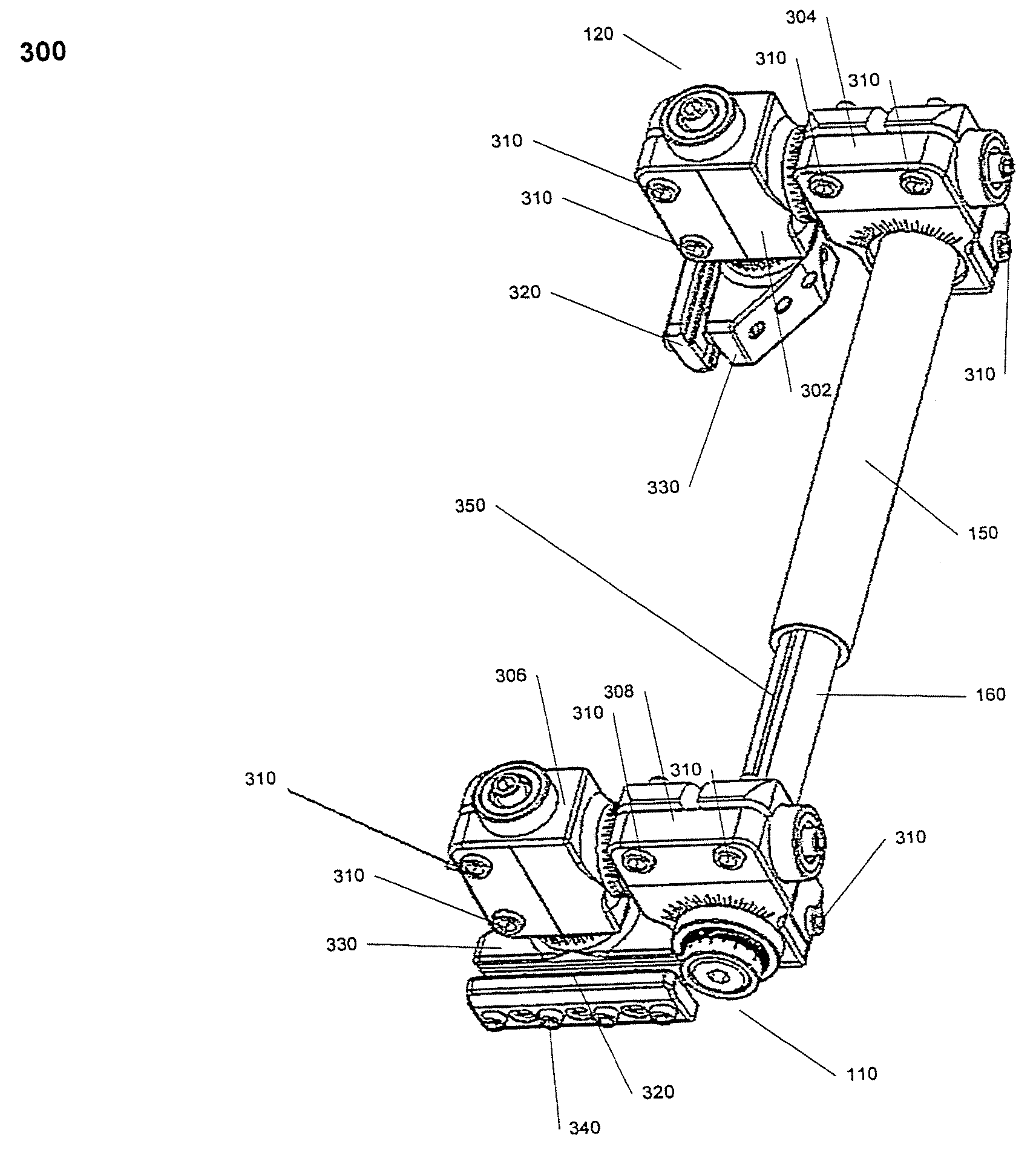 Unilateral fixator