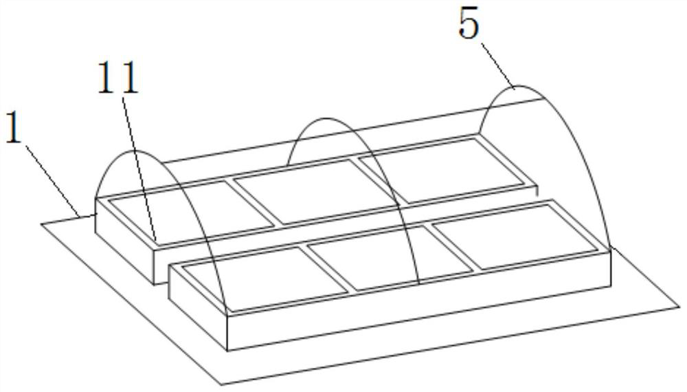 Fish, snail and vegetable planting and breeding family farm ecological system and planting and breeding method