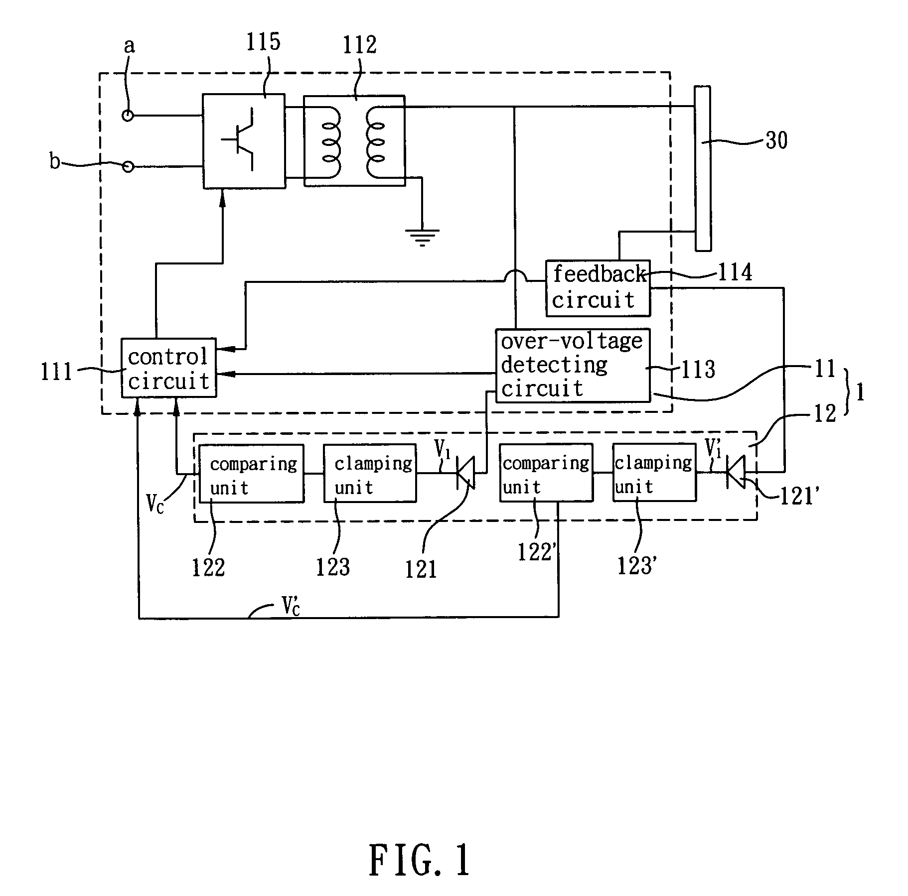 Inverter system and detecting device thereof