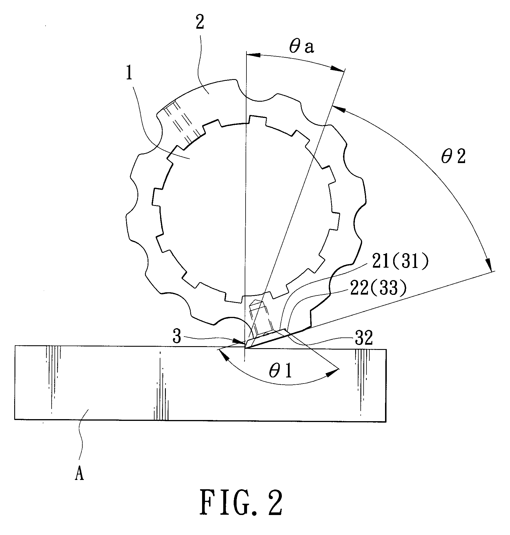 Cutter head assembly for a wood planing machine