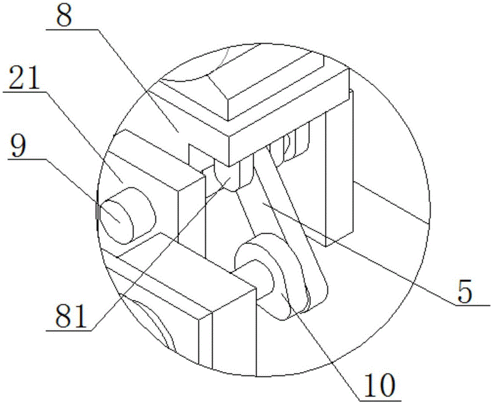 Flying saw denoising saw cutting structure