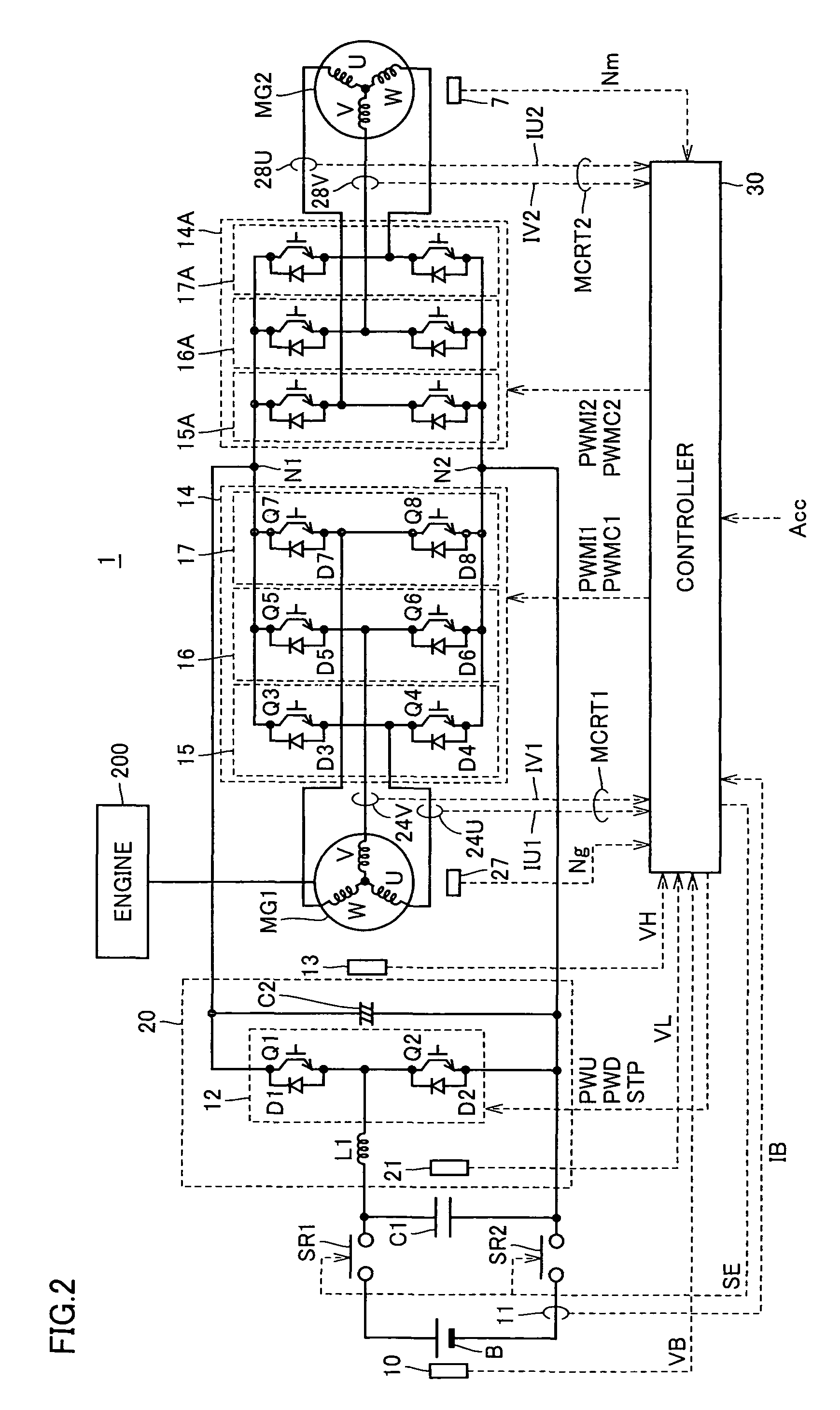 Vehicle controller, vehicle and vehicle control method