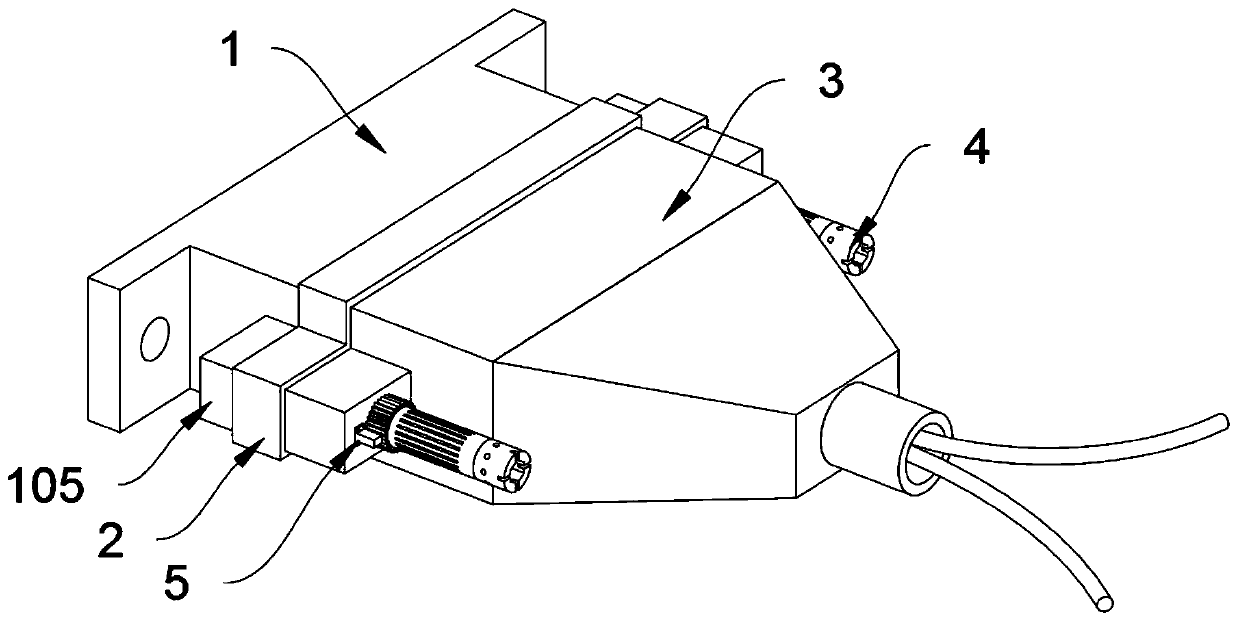 Special cable adapter device for electrical engineering