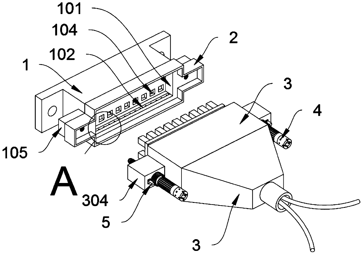 Special cable adapter device for electrical engineering