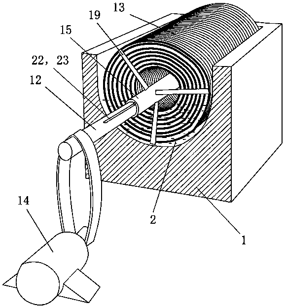 A sewage sedimentation tank with inner and outer nested bellows groups and its operation method