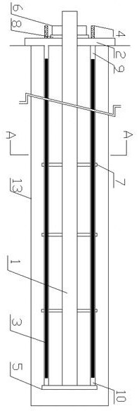 Self-feedback stratum information and multi-time repairing anchoring structure and anchoring and repairing method