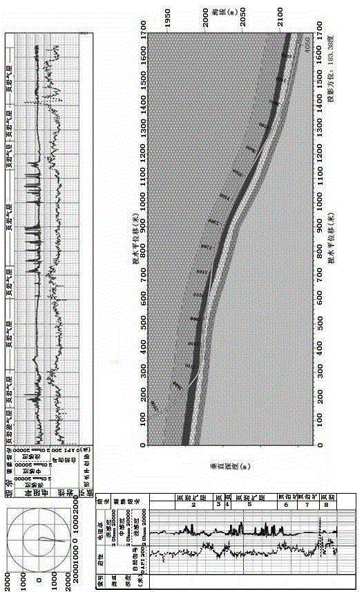 Method for optimally selecting shale gas horizontal well clustering perforation well section by utilizing logging data