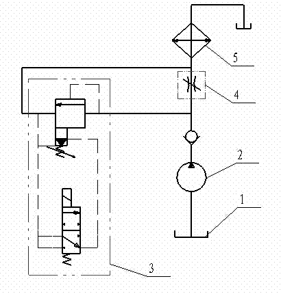 Hydraulic retarder for heavy truck axle