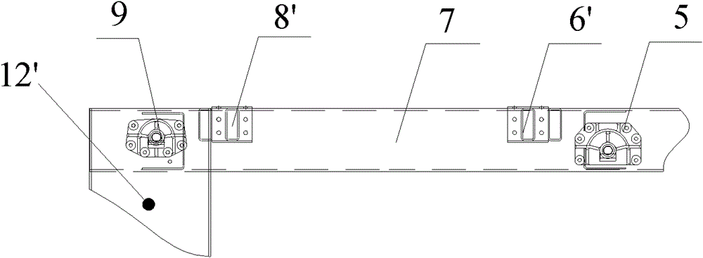 Overhanging beam structure of frame and vehicle body at rear axle of passenger car