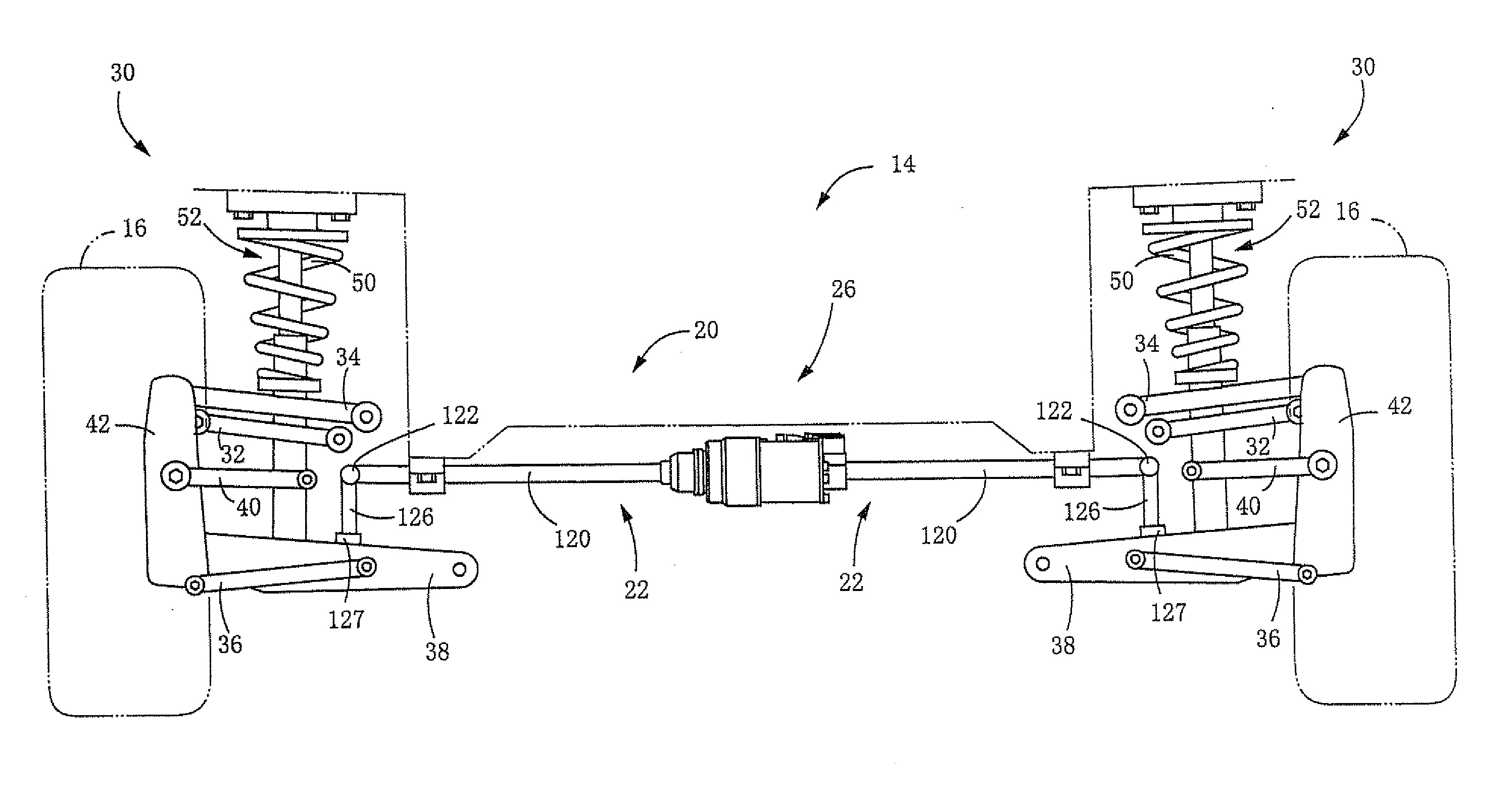 Suspension system for vehicle