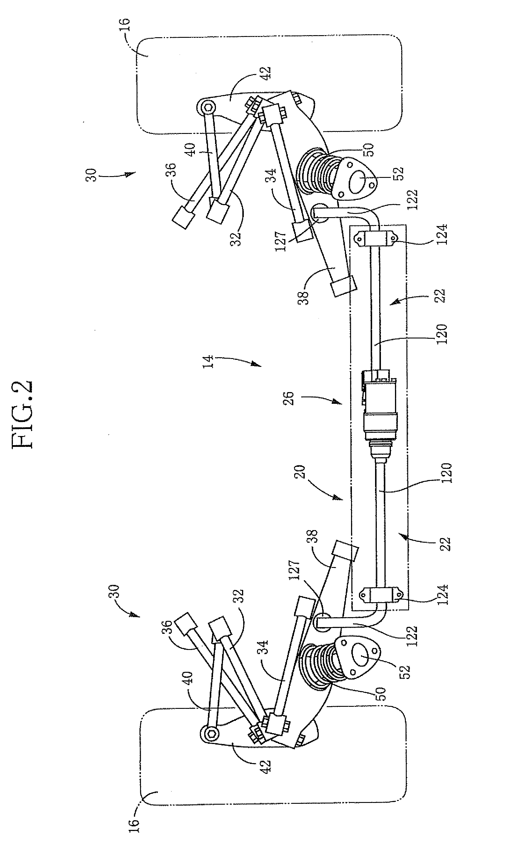 Suspension system for vehicle