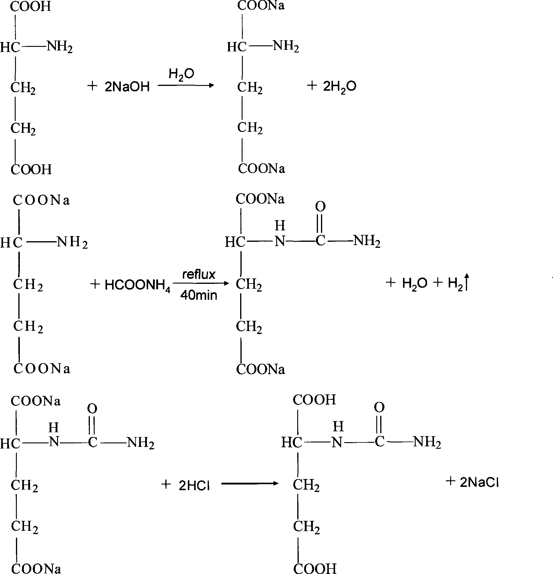 Preparation of N-carbamylglutamic