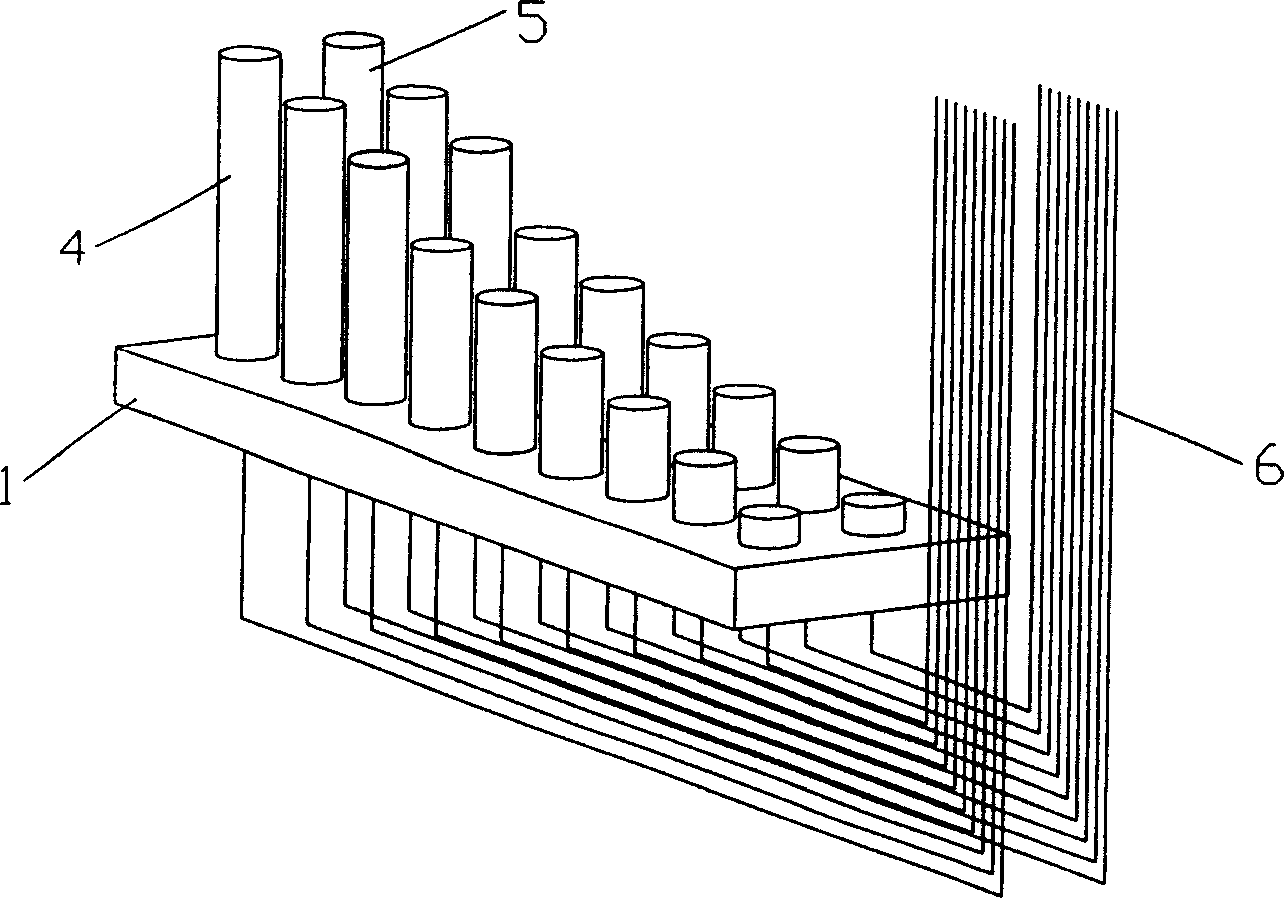 Method for detecting corrosion of concrete bar in reinforced concrete