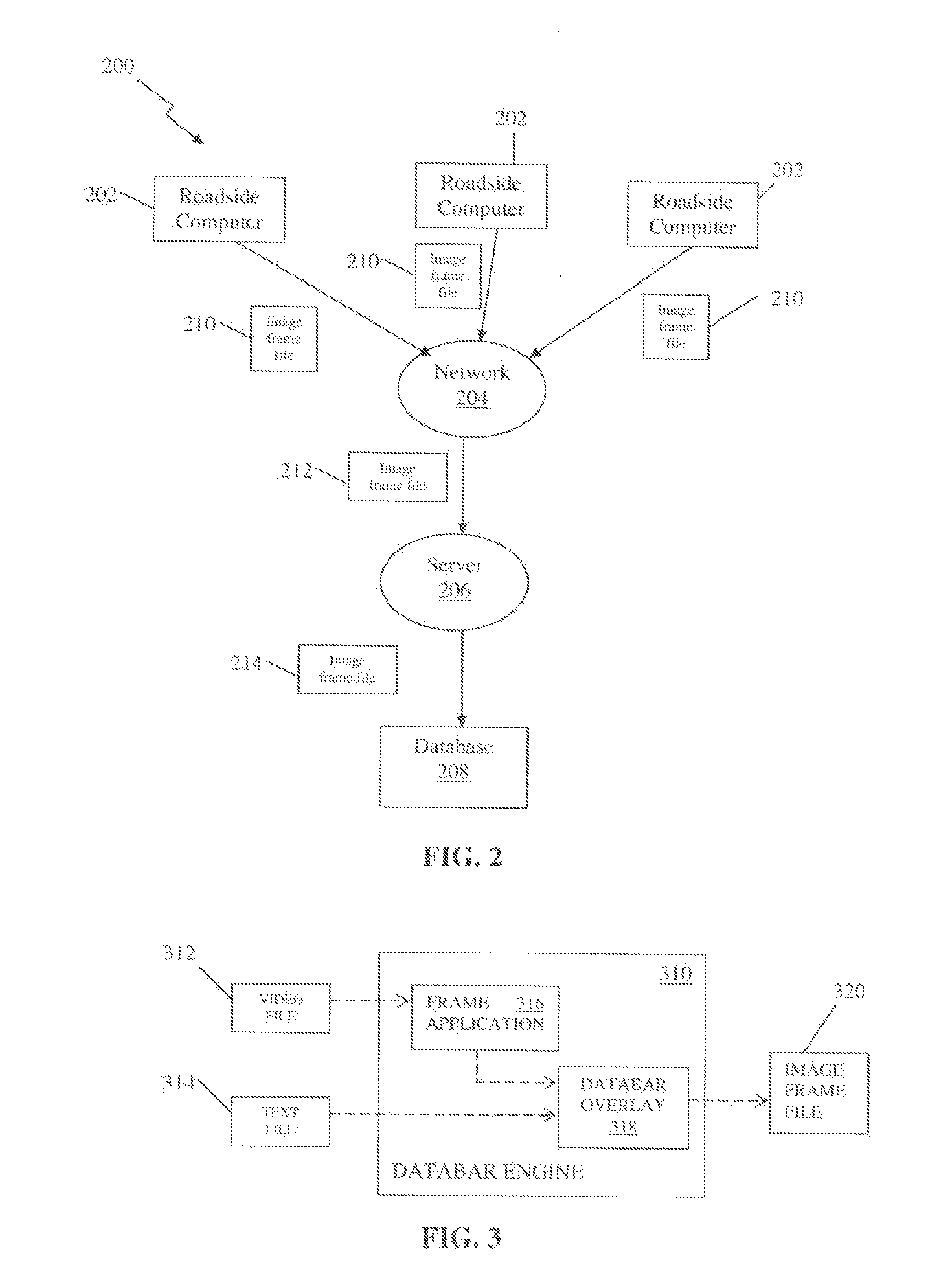 System and method for overlaying data onto images of a traffic enforcement camera