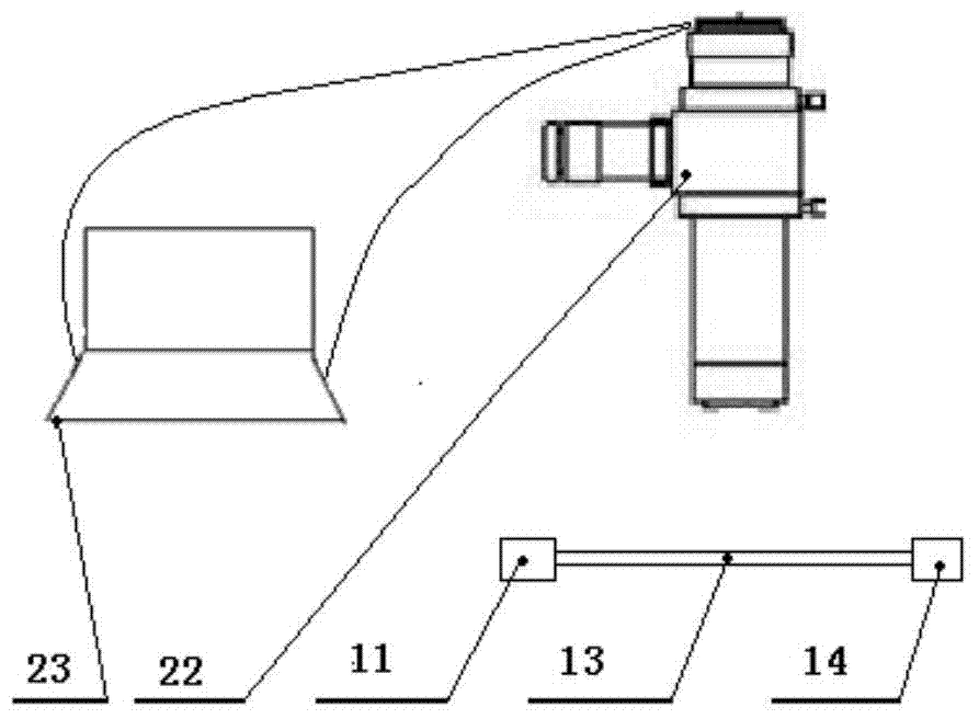 In-situ uniaxial tension observation device for mesoscale metal material