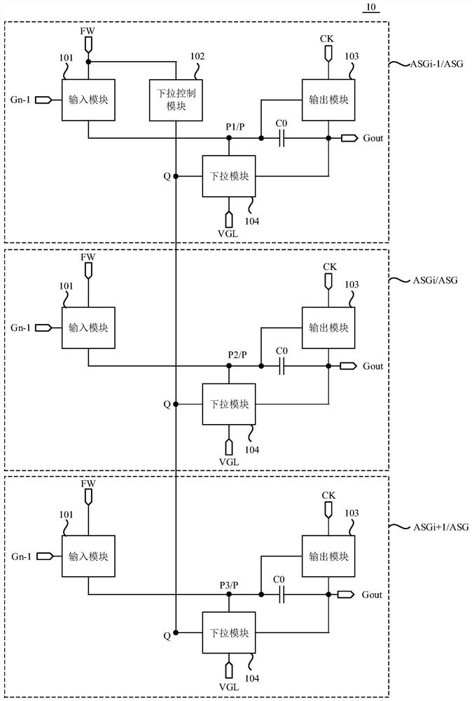 Shift register circuit, display panel and display device