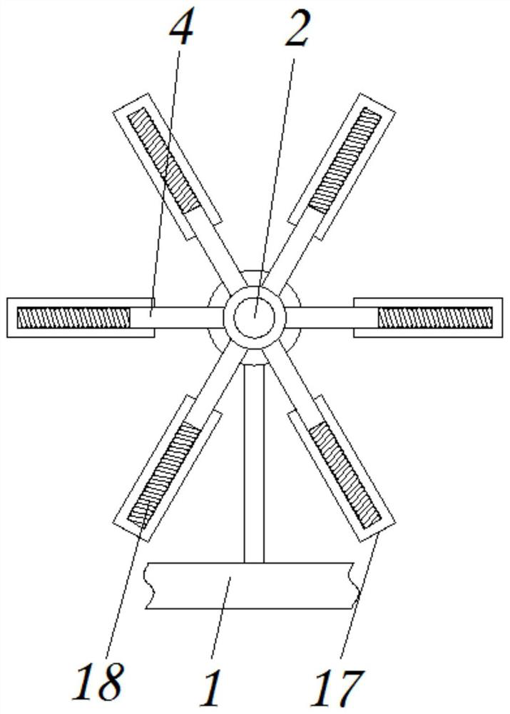 Automatic sea surface suspended garbage fishing and cleaning equipment for marine environment safety treatment