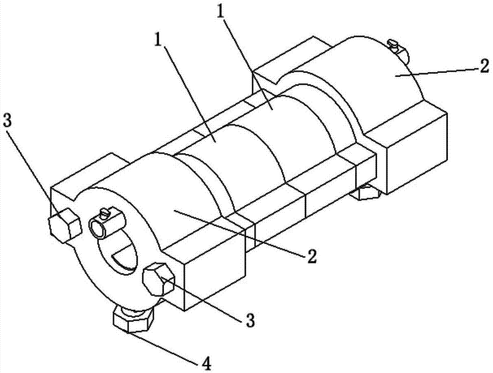 Cooling device provided with annular water channel and based on 3D printing technology