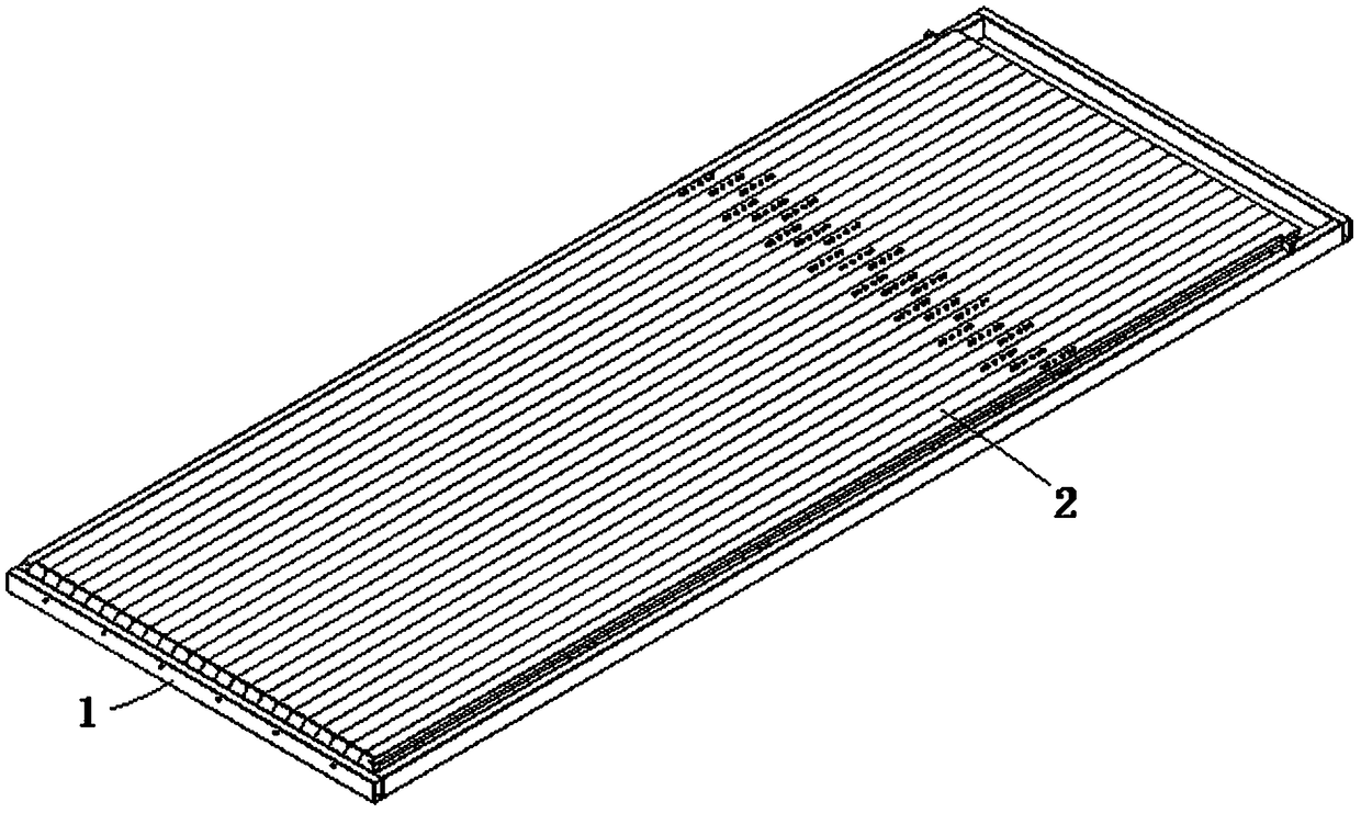 A walking type feeding device and a container using the device