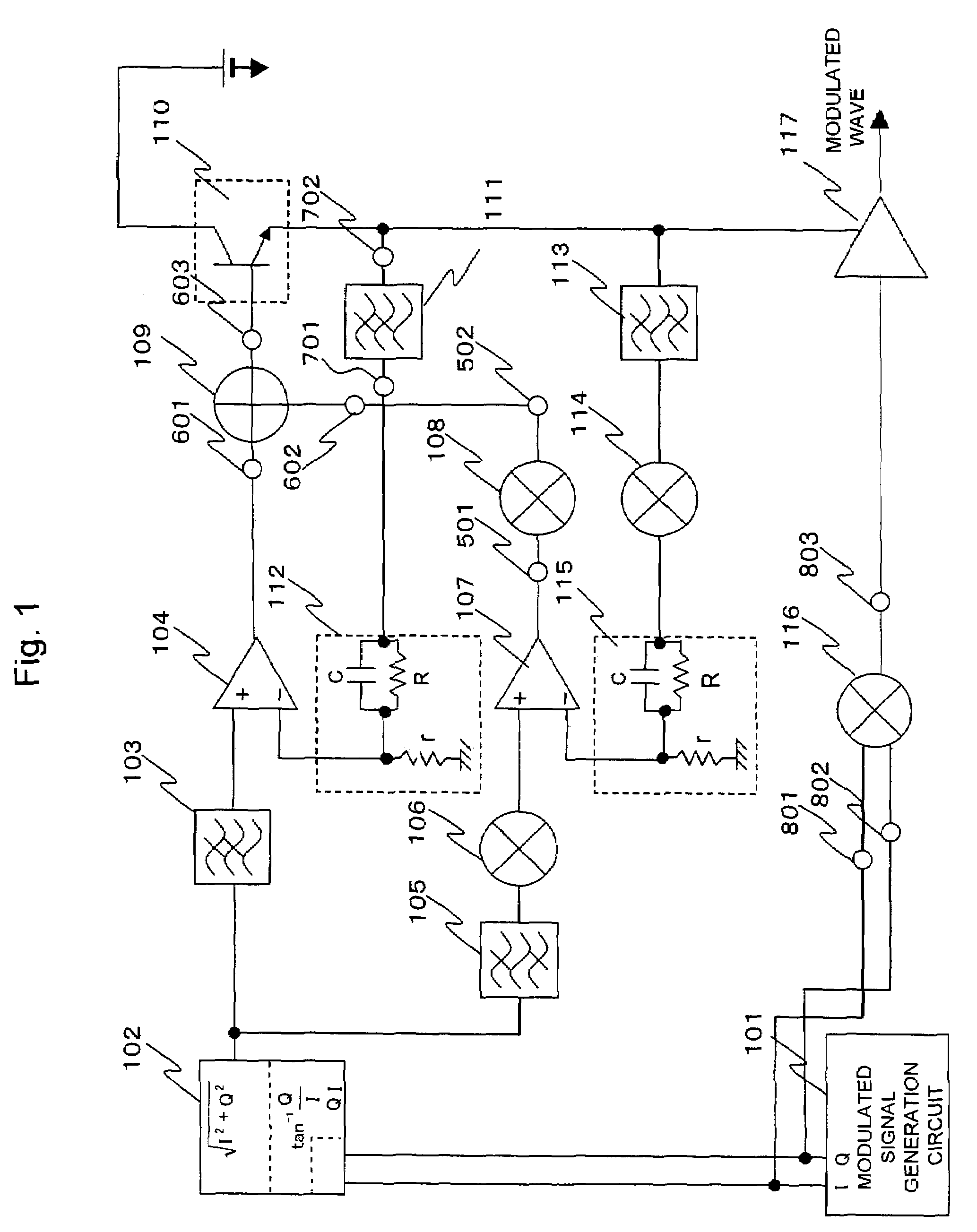 Transmission method and transmitter circuit