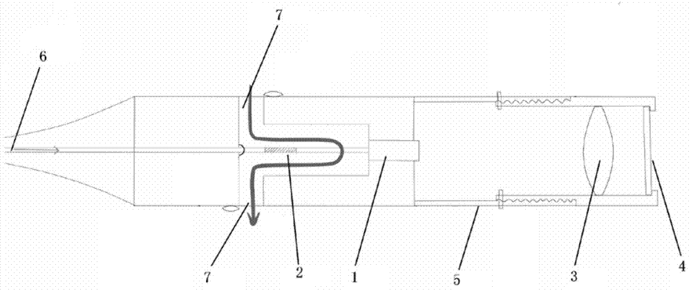 High-power optical fiber transmission system