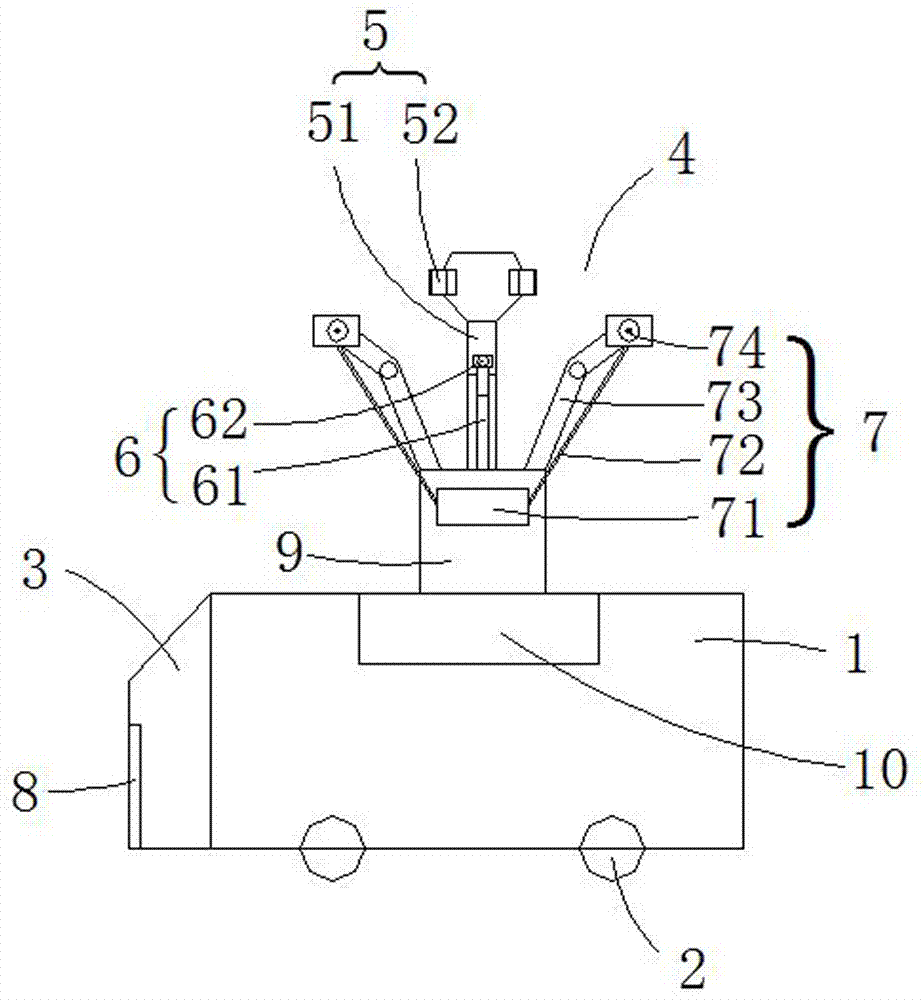 AGV used for automatic assembling