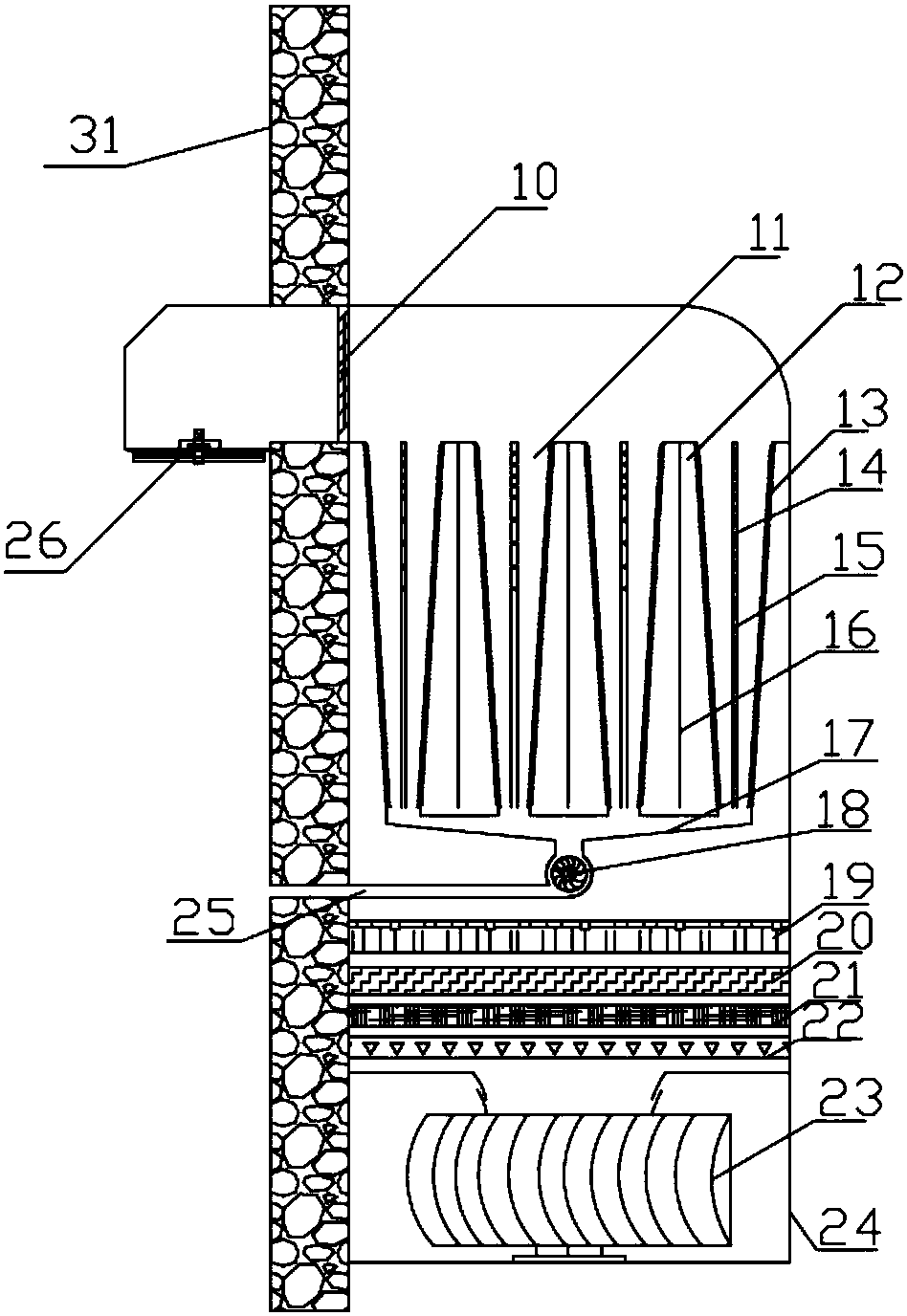 Intelligent natural cold source energy saving system with automatic dust removal function and air purification system of intelligent natural cold source energy saving system