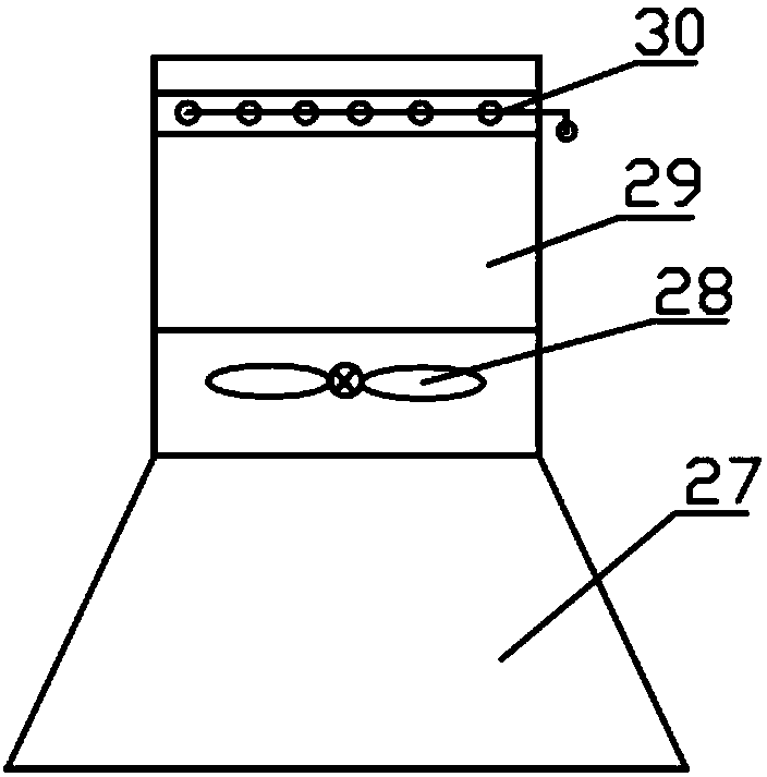 Intelligent natural cold source energy saving system with automatic dust removal function and air purification system of intelligent natural cold source energy saving system