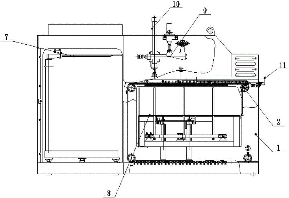 Secondary rectifying mechanism for combined bag supplier