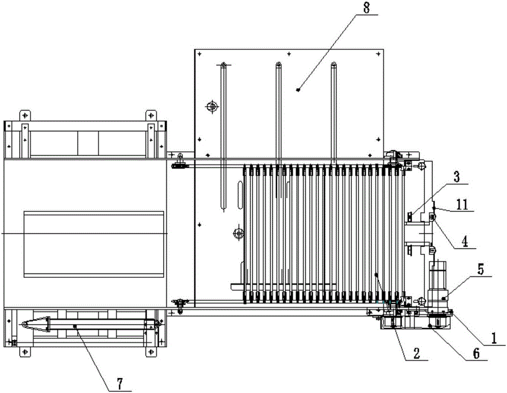 Secondary rectifying mechanism for combined bag supplier