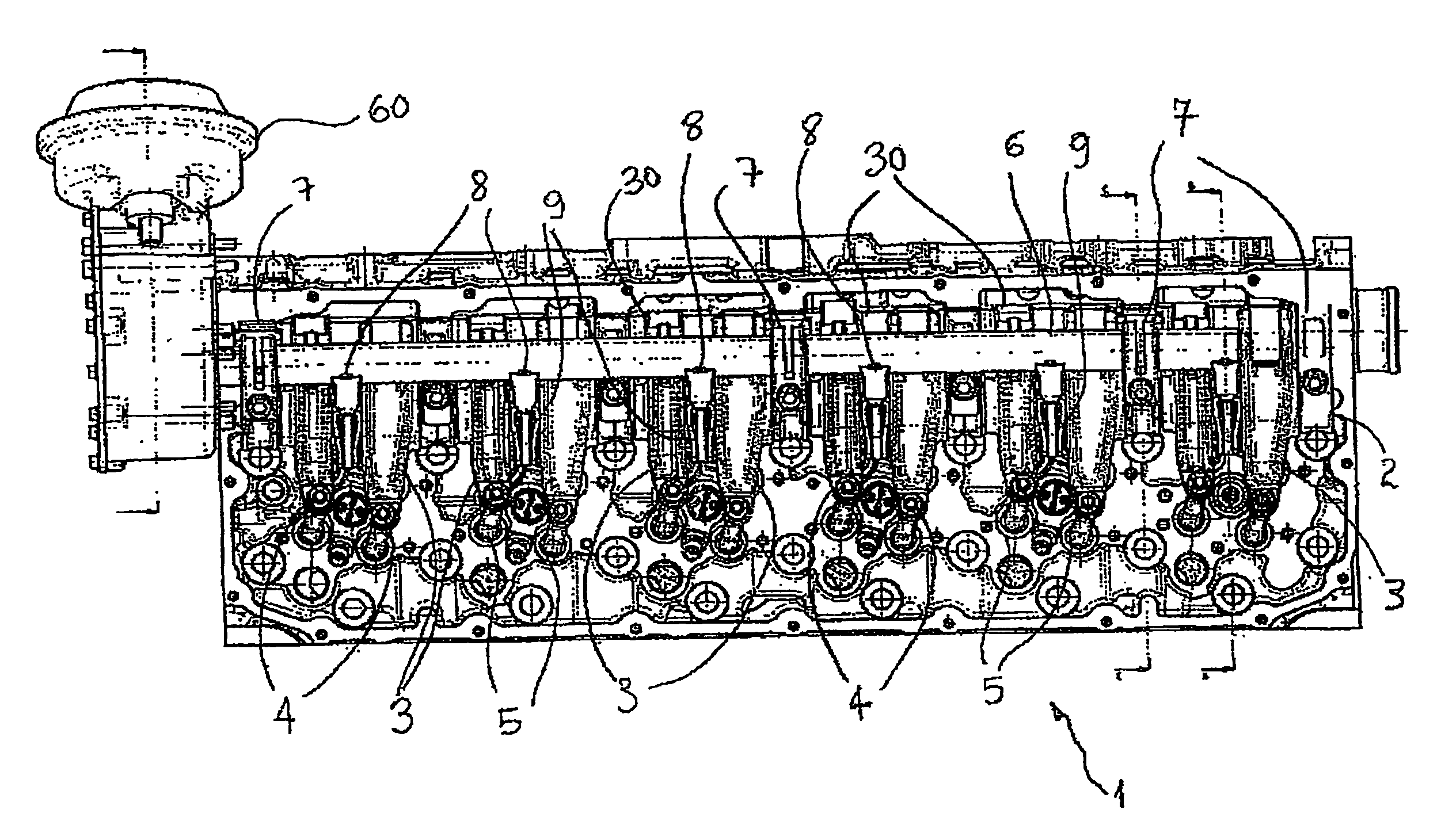 Decompression braking device in endothermic engines