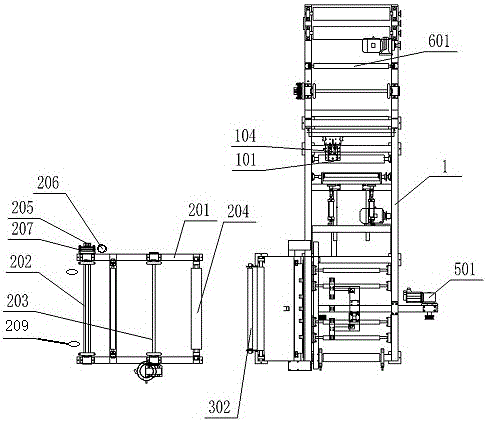 Short fiber film cutting and splicing machine