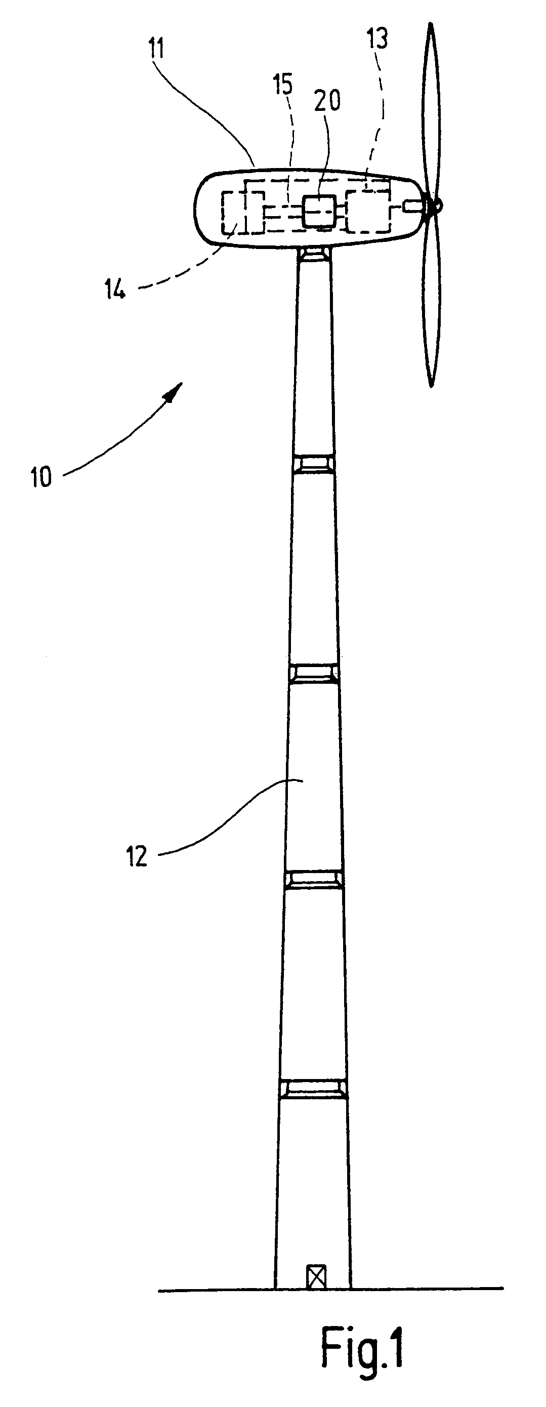 Switch cupboard with a cooling device which is subject to a rotation and cooling device for this