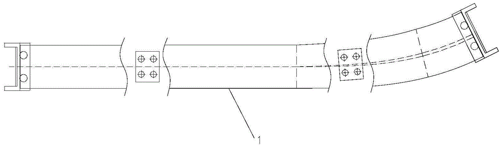 Reinforced Concrete Continuous Rigid Frame Bridge Compositely Reinforced by Tension Surface and Its Construction Method