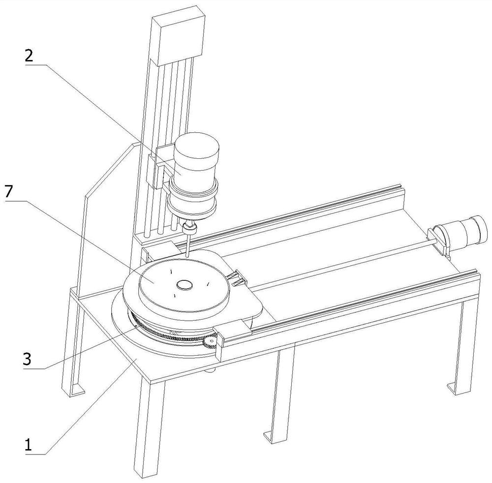 Intelligent machining equipment for automobile air conditioner compressor front cover shaft hole