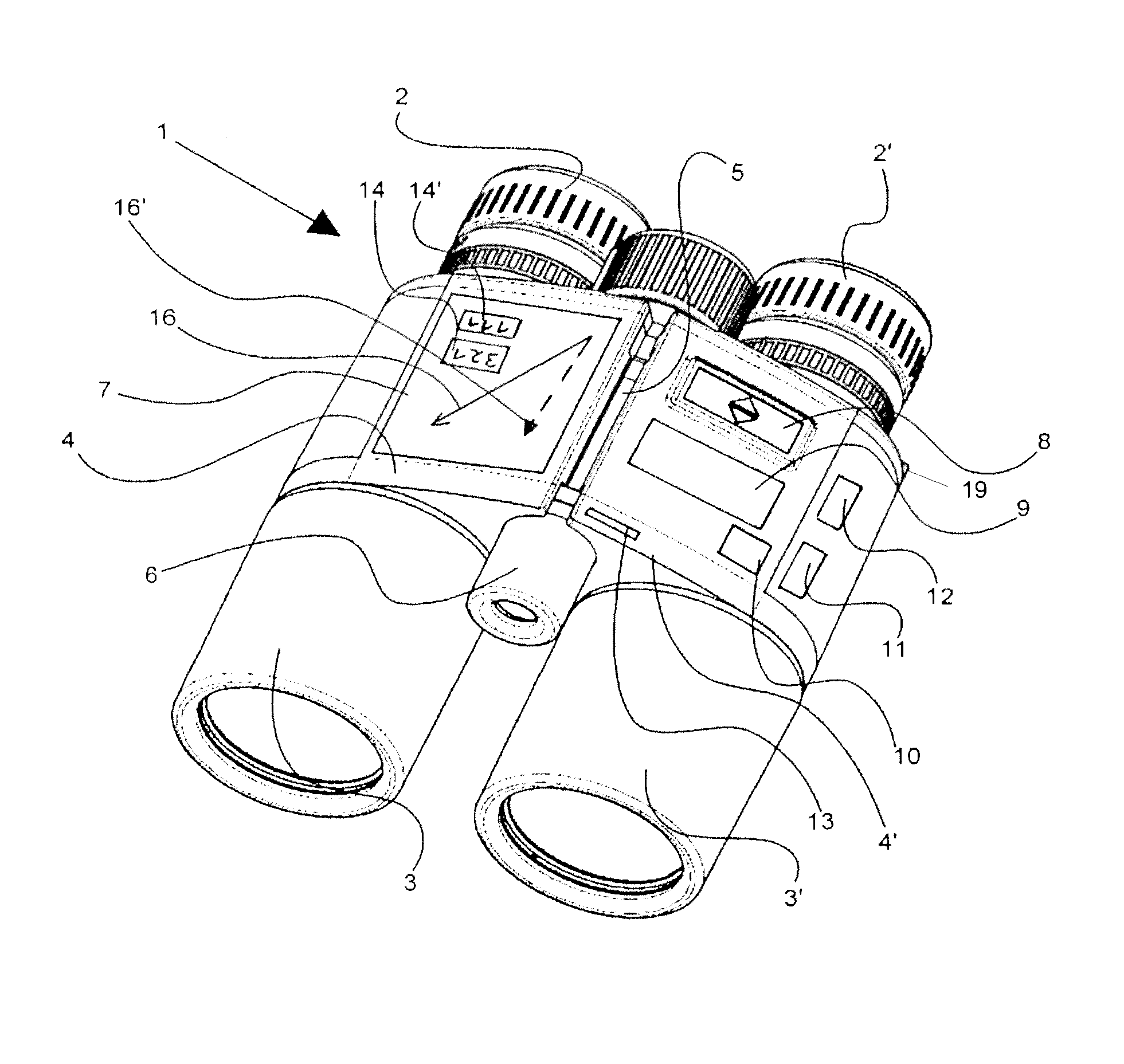 Optical observation device for target acquisition and navigation