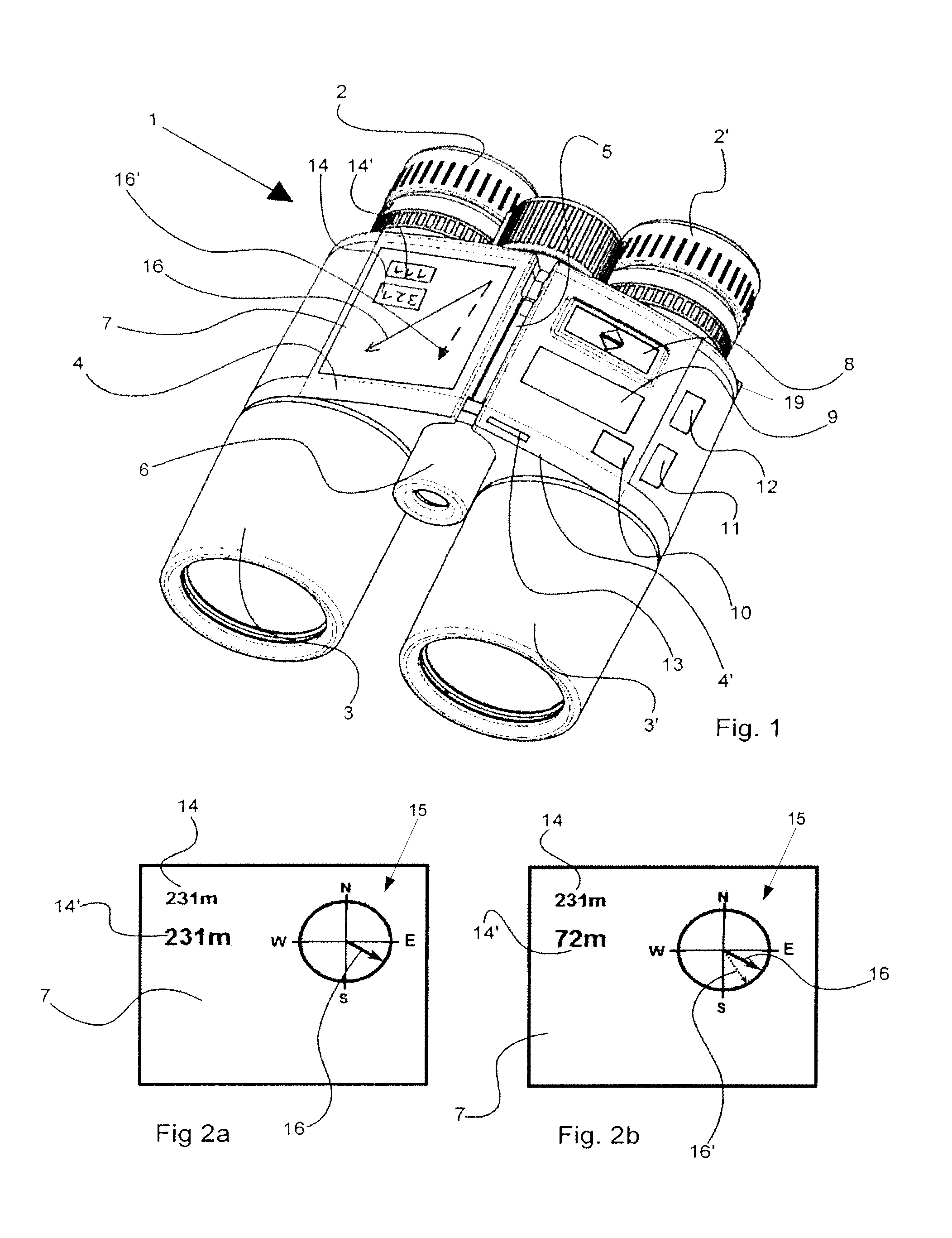 Optical observation device for target acquisition and navigation