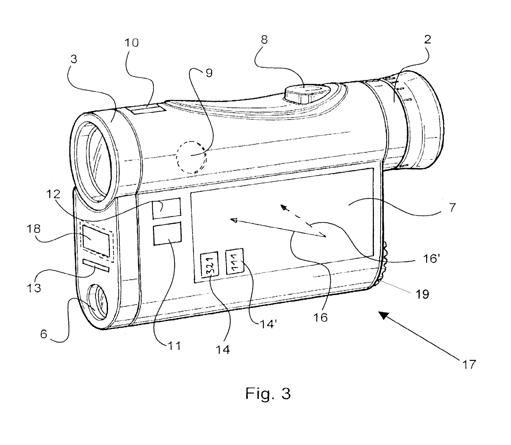 Optical observation device for target acquisition and navigation